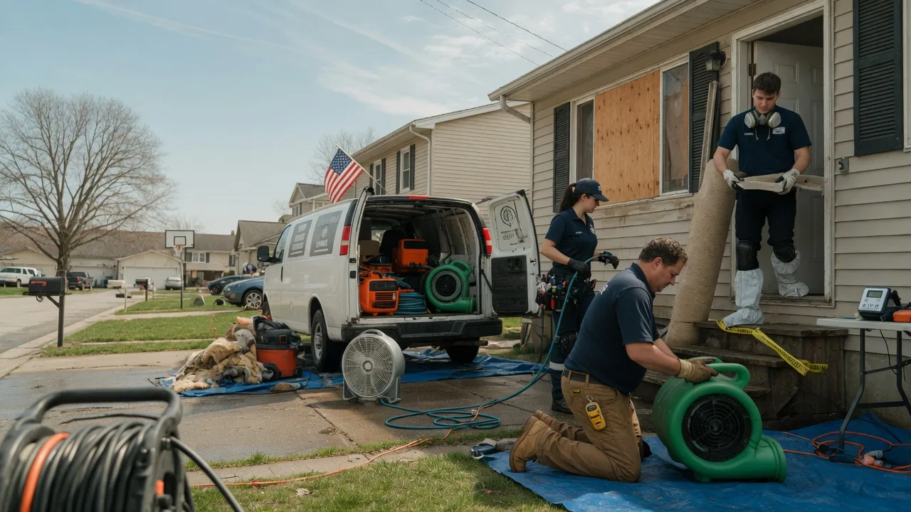 Water Damage Restoration in Norcross, MN near me